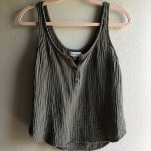 Cloth & Stone, Anthropologie textured tank